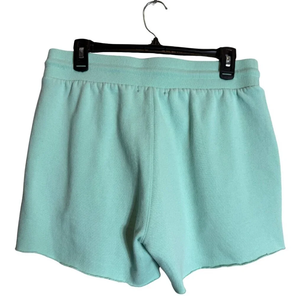 True Religion Cut Off Sweat Shorts Men's Small Blue Active Athleisure Sporty